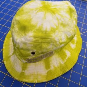 Panama Jack Green Tie Dye Bucket Hat 20" Headband